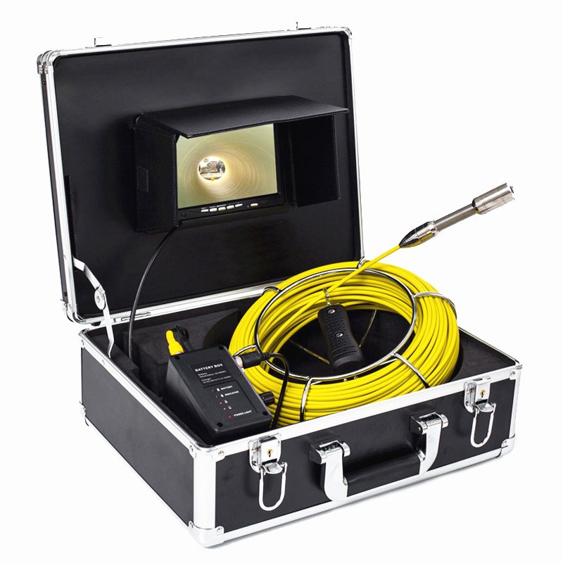 Customize 7'' Digital LCD Screen Pipe Wall Sewer Inspection Snake Camera Cctv Video Dvr Pipe Inspection Camera