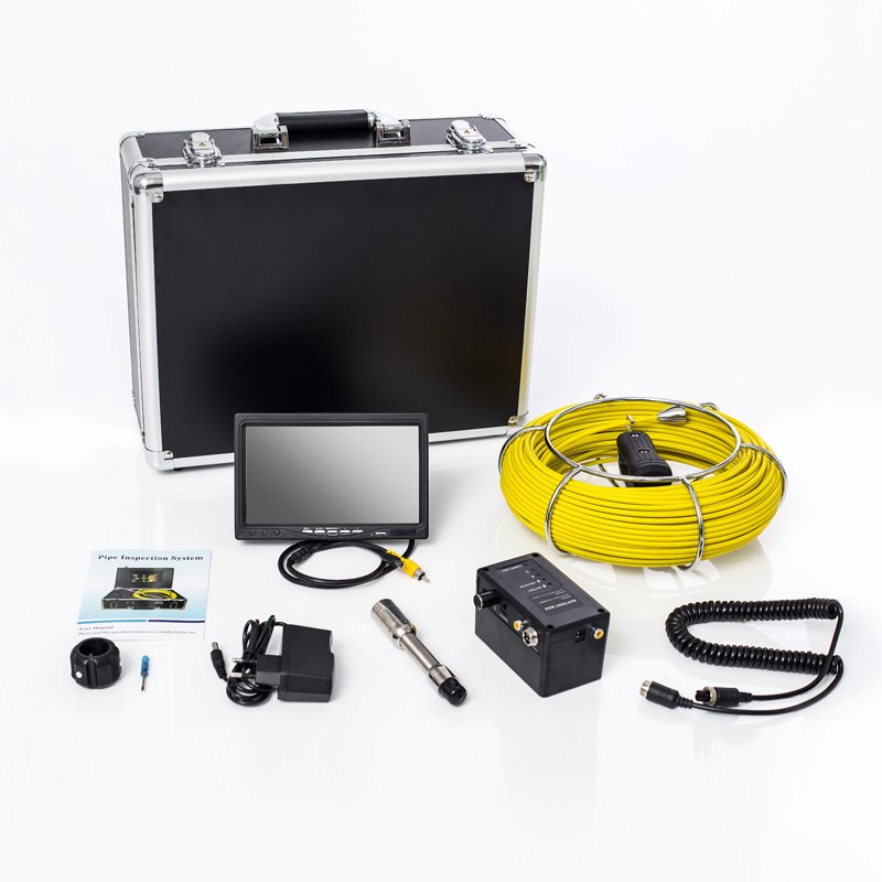Customize 7'' Digital LCD Screen Pipe Wall Sewer Inspection Snake Camera Cctv Video Dvr Pipe Inspection Camera