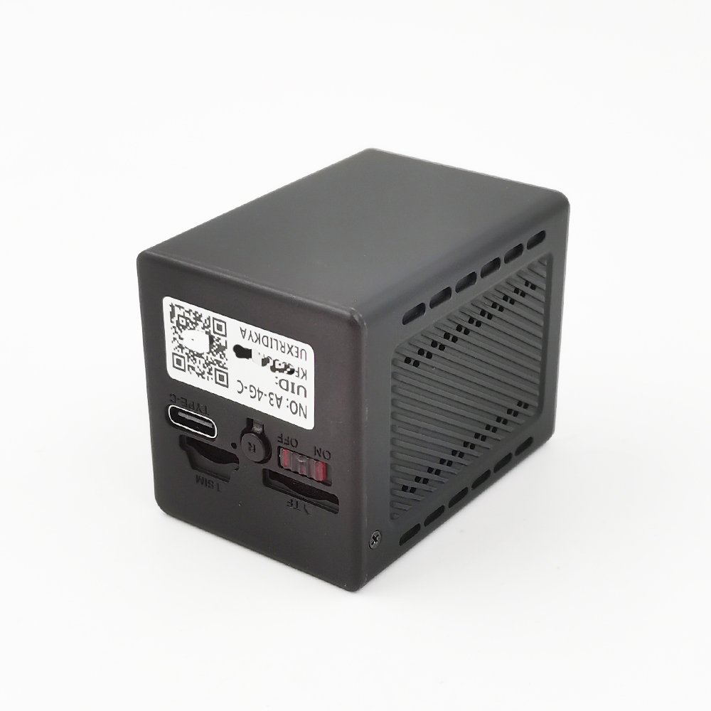 Ubox 4G Mini Camera Wide FOV PIR Motion detection Two Way Audio Lower Power Consumption Battery 4G SIM card mini camera