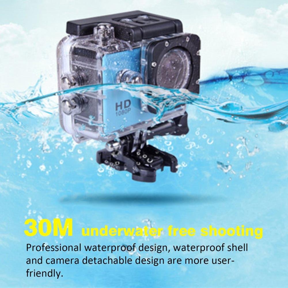 Action Camera Ultra HD 1080P WiFi 2.0-inch Go Extreme Pro Cam Video Waterproof Helmet Video Recording Sport Cameras