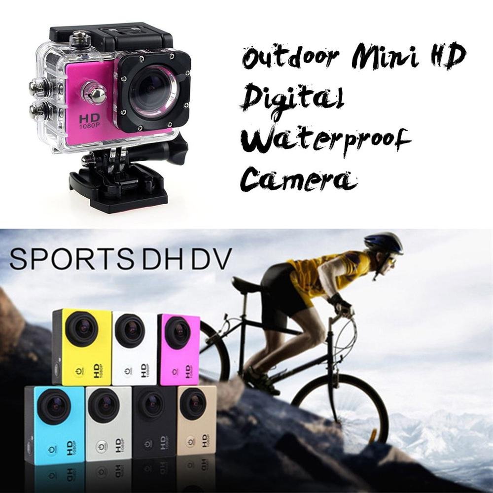 Action Camera Ultra HD 1080P WiFi 2.0-inch Go Extreme Pro Cam Video Waterproof Helmet Video Recording Sport Cameras