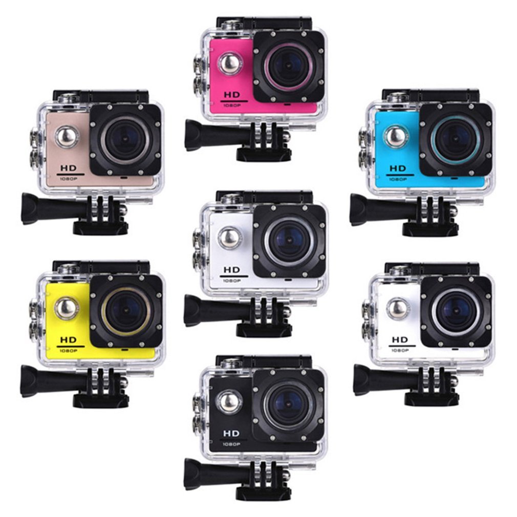 Action Camera Ultra HD 1080P WiFi 2.0-inch Go Extreme Pro Cam Video Waterproof Helmet Video Recording Sport Cameras