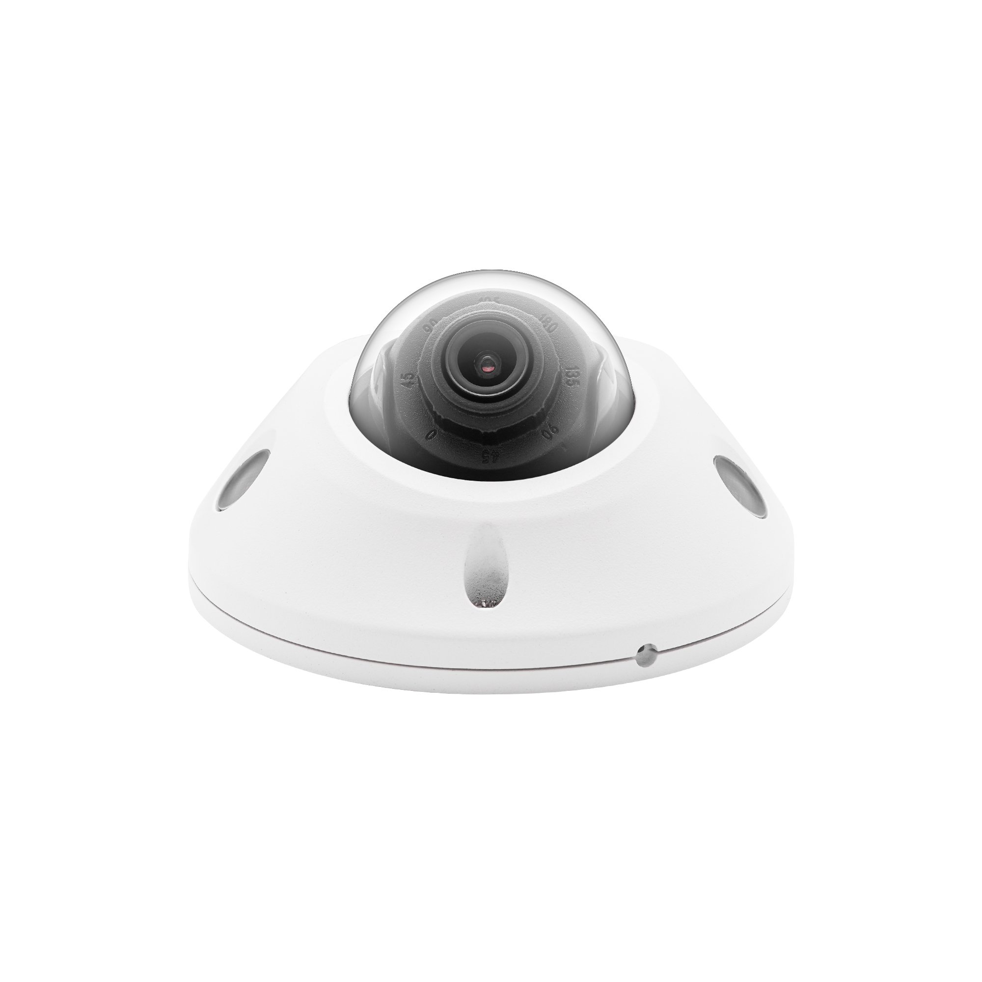 Hik Compatible 4K 8MP Smart Hybrid Light Fixed Mini VandalProof Dome IP Security Camera 24/7 Full Color Built-in Mic. & SD Slot