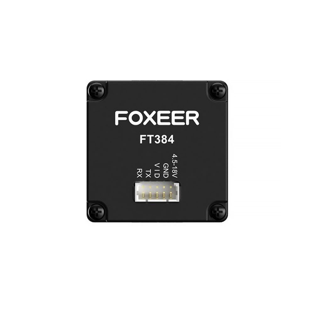 Foxeer FT384 V2 Thermal FPV Drone Camera Analog CVBS CNC Case 384x288 Night Vision Imager Camera for Rc Racing Drones Parts