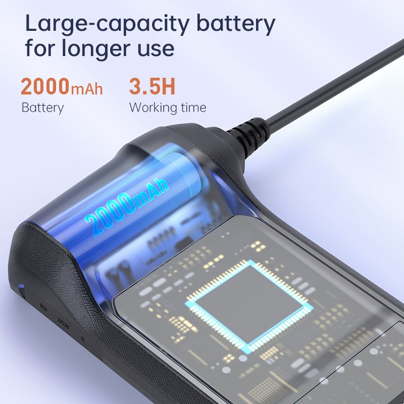 C30-M 2.7cm short module endoscope camera 8mm 1m industrial video endoscope with 4.3-inch color IPS display