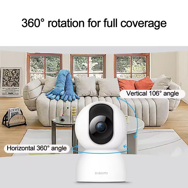 CN Origental Xiaomi Smart Camera C400 4MP 360 rotation Night Vision AI Human Detection Smart Camera Xiaomi