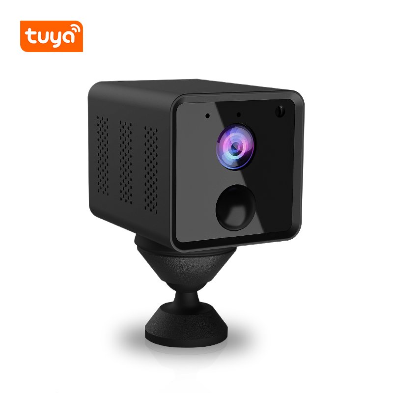 Tuya wifi security mini Camera home security 4G camera support sim card wireless battery camera built in with Night Vision