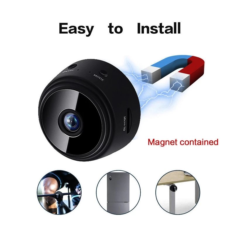low price Wireless Camcorders small CCTV Camera Magnetic Video Recorder A9 Wifi Mini Ip Camera