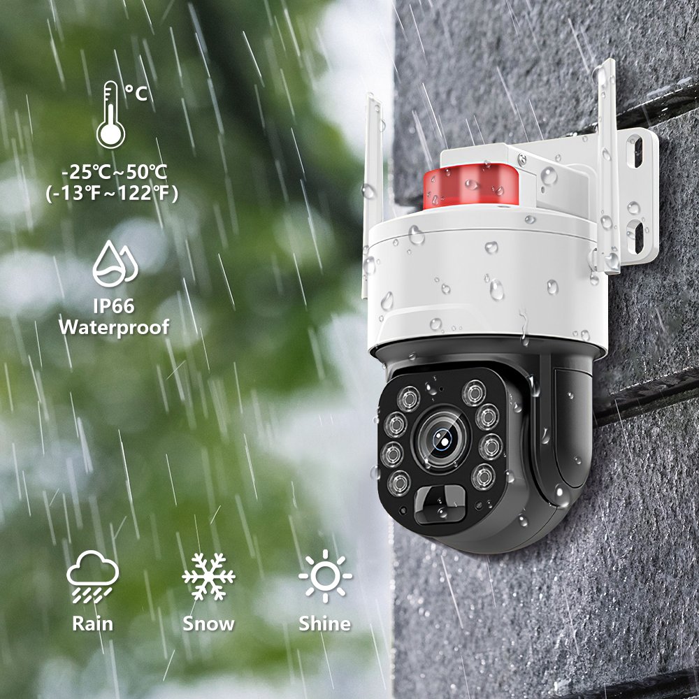 New 5Mp Solar Monitoring Network Camera Support 30X Zoom To See 2Km Away Wifi Low Power Outdoor Waterproof 4K Hd Night Vison