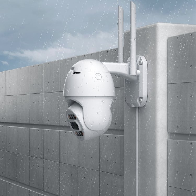 News Support 128G Sd Card Digital Water Proof Sound Alarm Ring Wi-Fi Long Distance Night Vision Dual Lens Network Camera