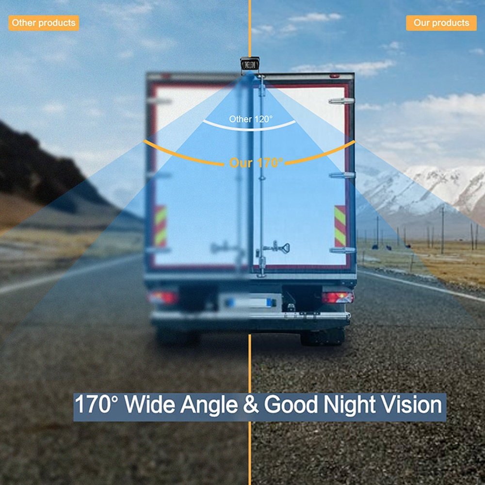 Factory Support 7 Inch Lcd Monitor Kit Video Camara De Reversa Recul Backup Rear View Camera System Car Reversing Aid