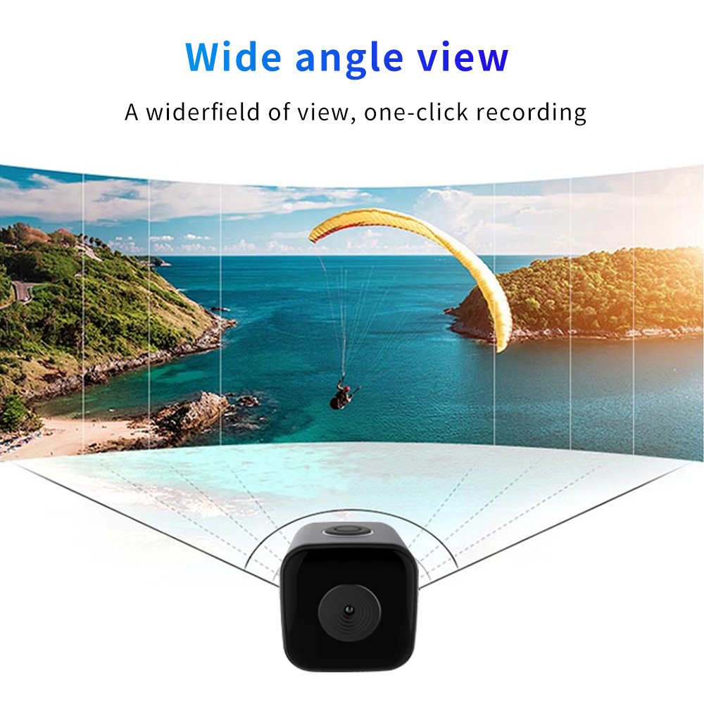 SQ28 1080P Mini Camera with Waterproof Cover HD Smart Night Vision Indoor Camera Security Remote View Cam support TF Card