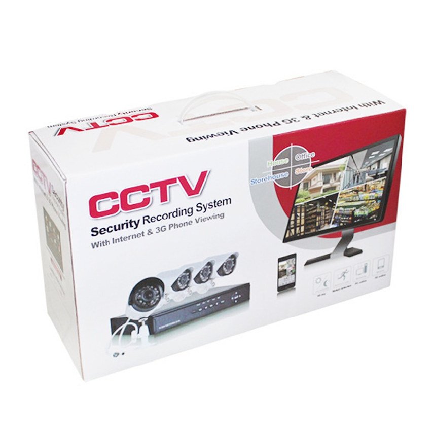 online cctv analog ball cctv 4ch dvr recorder video full hd 1920x1080 classroom metal dome housing mini ahd camera security set