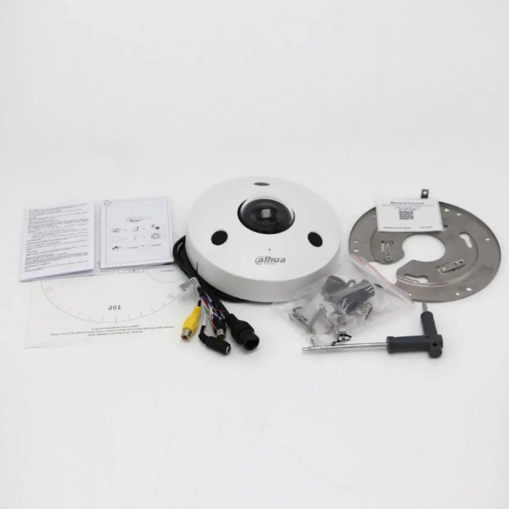 Panomorph Fisheye IP Camera IPC-EBW81242-AS-S2 12 MP IR Fisheye WizMind Network Camera