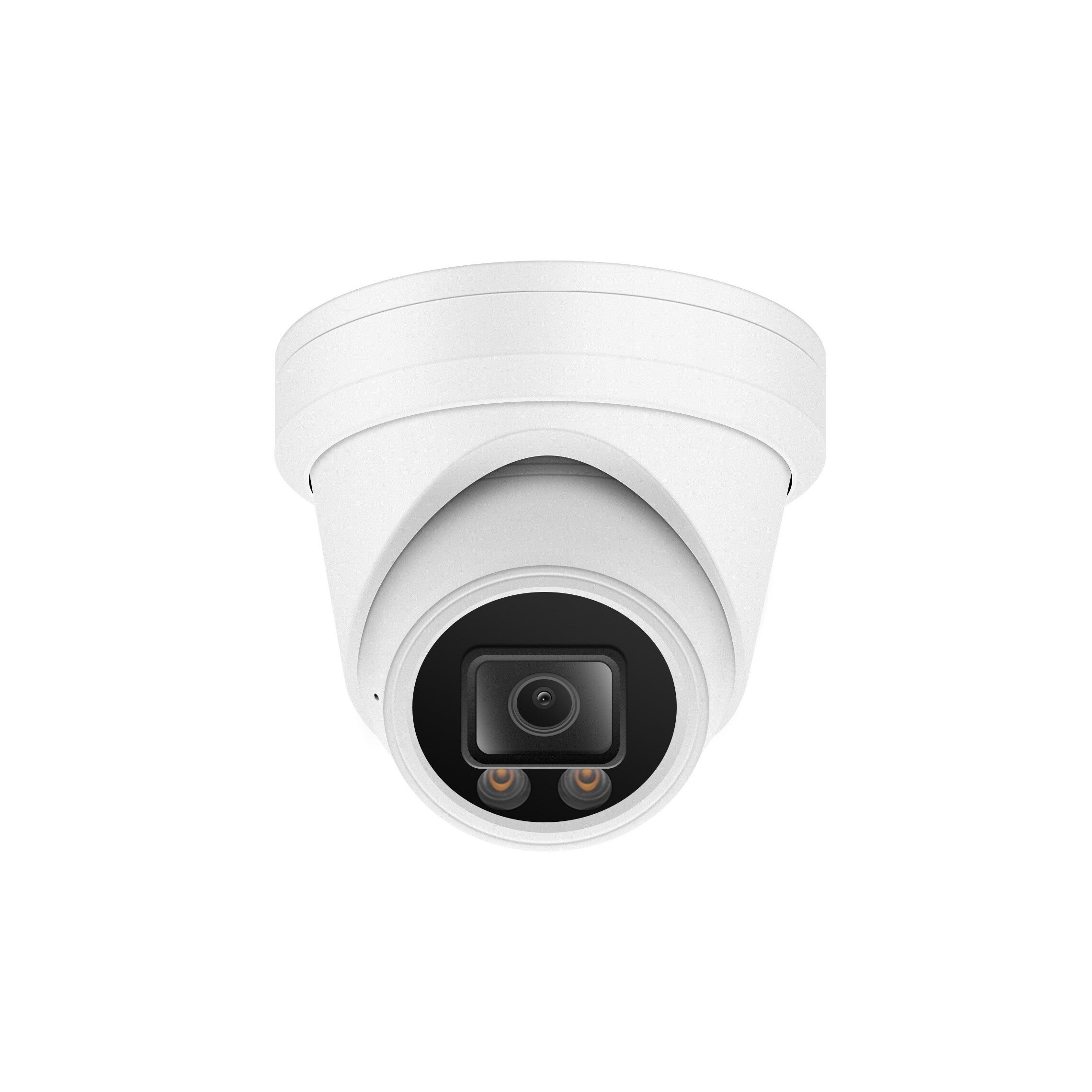 With 2pcs soft and warm lighting LEDs 24/7 Color vision 8MP AHD/CVI/TVI/CVBS 4 IN1 Turret ColorVu analog camera,AOC optional