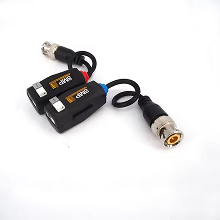 HD PV CVI/TVI/AHD High Definition Transceiver 8MP Spliced Passive Video Balun Transceiver