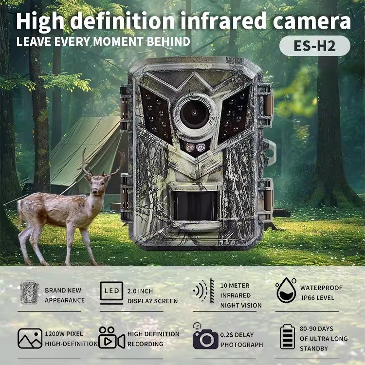 Mini hunting Camera DL006 Animal Surveillance Camera 1080P IR Wild Trail Camera 16MP Waterproof IP65 Motion Trigger Photo Traps