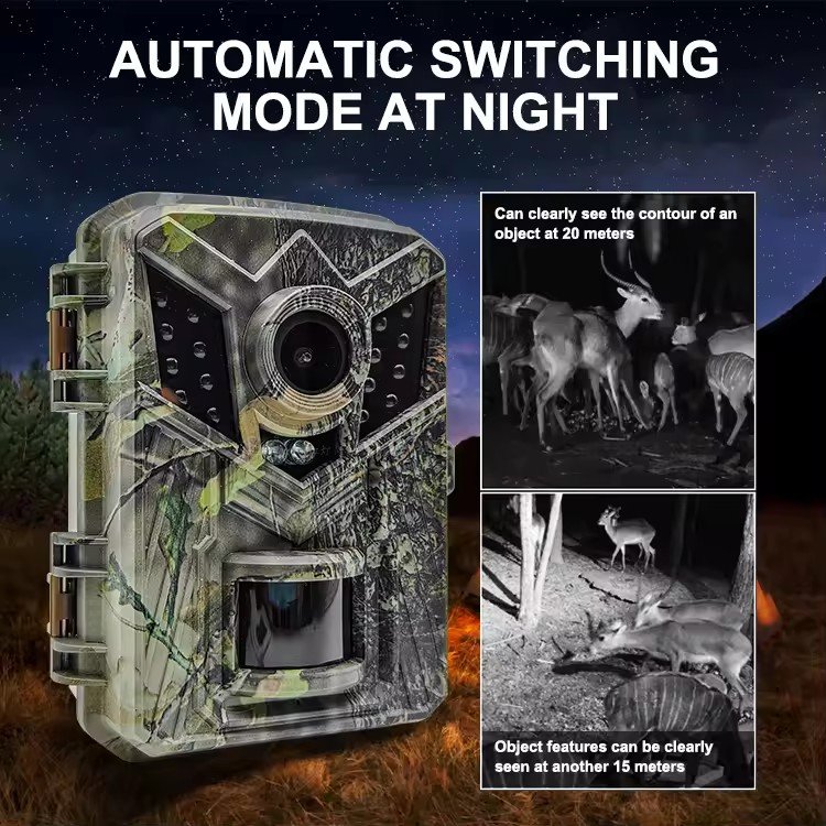 Mini hunting Camera DL006 Animal Surveillance Camera 1080P IR Wild Trail Camera 16MP Waterproof IP65 Motion Trigger Photo Traps