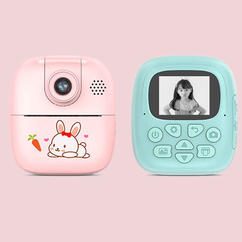 2024 Kids Instant Print Camera 48M Pixels Digital Photo Paper Shoot Camera Printer For Boys Girls mini impresora