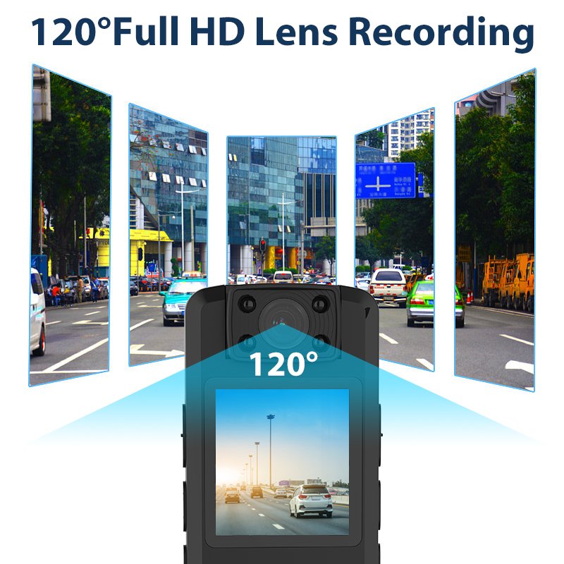 Multi-function Full HD 1080P Night Vision Security Video Recorder With Back Clip Body Mini Camera