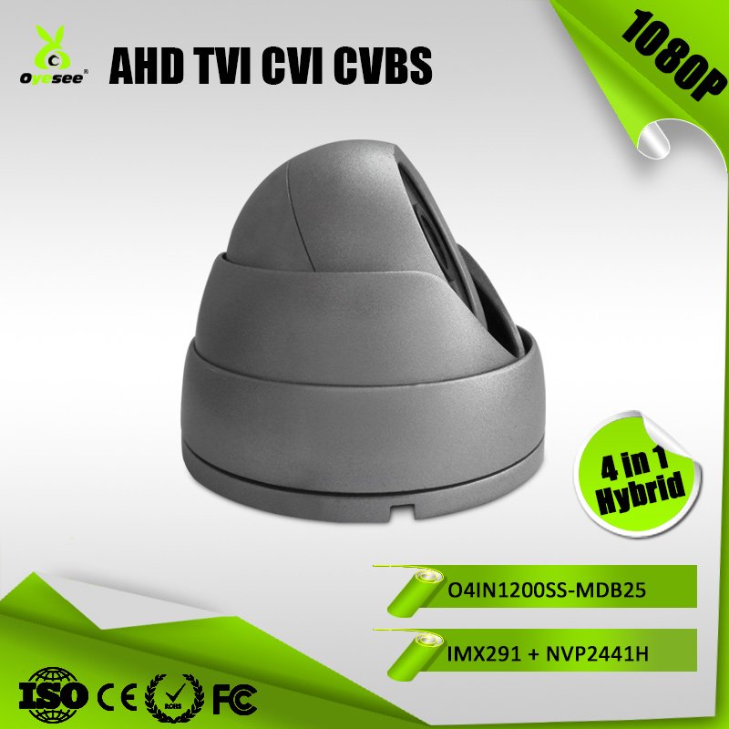 1080P 2MP 25M IR range Vandalproof AHD TVI CVI CVBS Hybrid 4 in 1 home security camera outdoor camera cctv