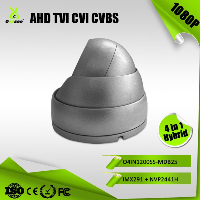 1080P 2MP 25M IR range Vandalproof AHD TVI CVI CVBS Hybrid 4 in 1 home security camera outdoor camera cctv