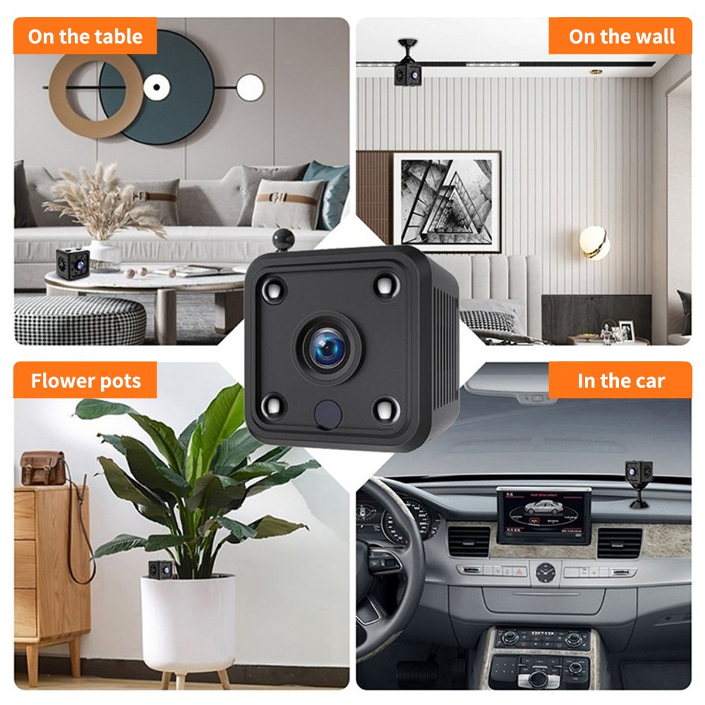Portable 1080P Hd Night Vision Camara Portatil Mini Camera Wifi Ip New Security Camera For The House