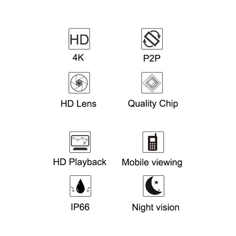 2mp Colorful Night Vision Security Camera Cctv Ahd Outdoor Video Surveillance Camera Analog Waterproof Ahd Camera For Home