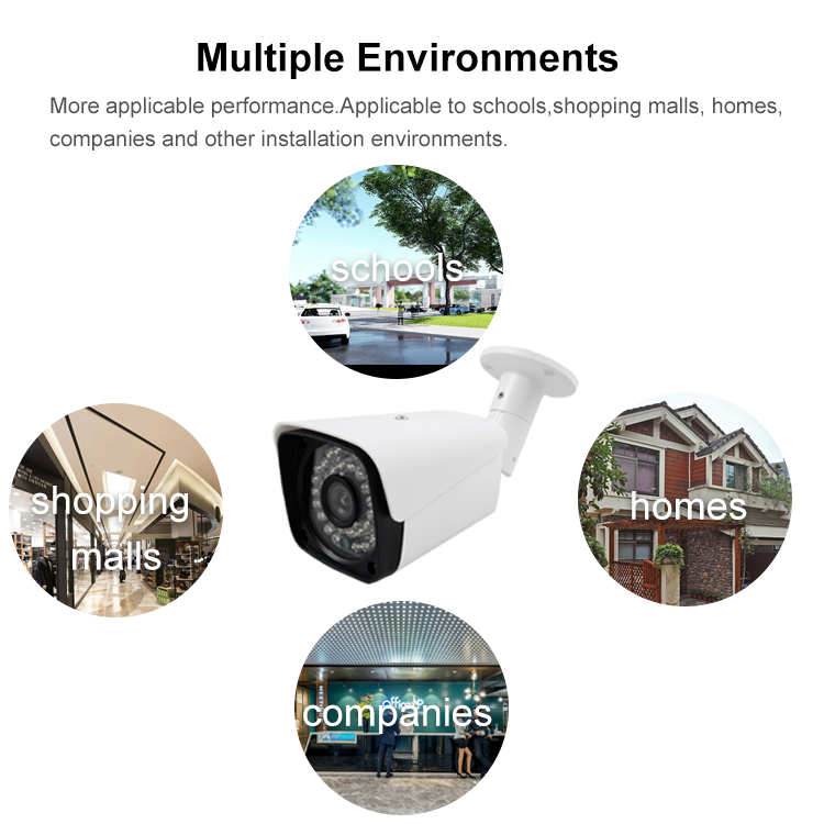 NEW Outdoor using plastic cctv 4.0mp ahd security recording camera video system 1080p analog