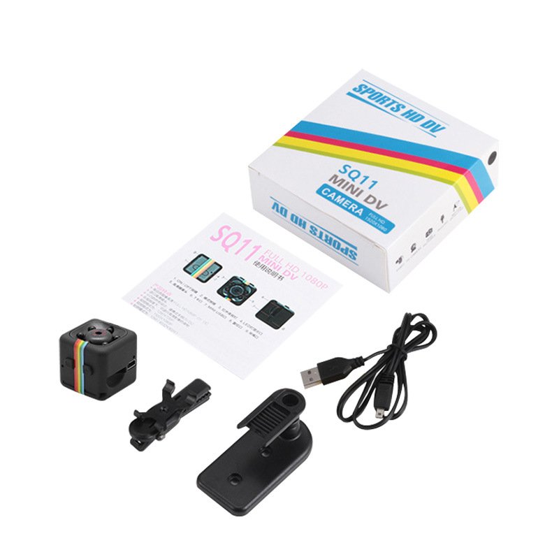 Small Wireless Camera SQ11 1080p Mini Night Vision Sports WIFI Camera Outdoor Waterproof Cycling Car Recorder Diving Camera