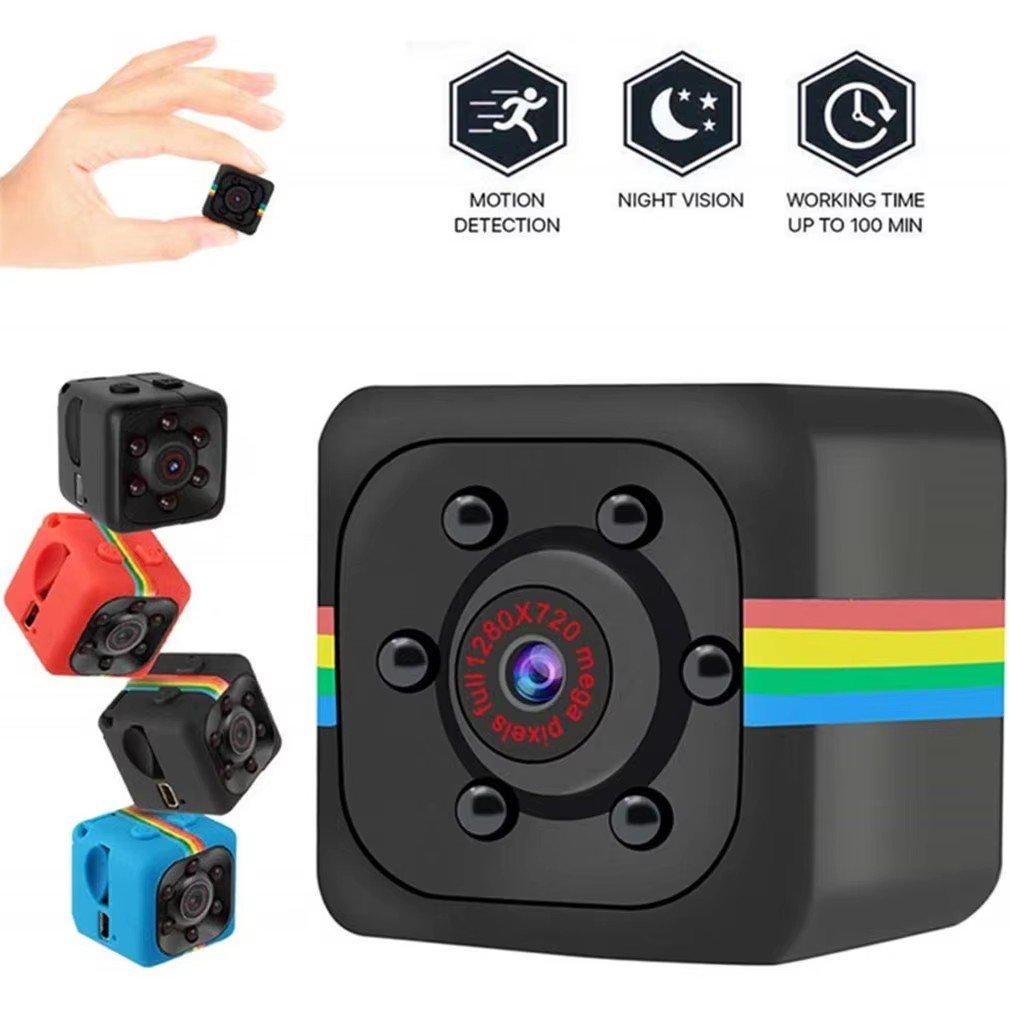 Small Wireless Camera SQ11 1080p Mini Night Vision Sports WIFI Camera Outdoor Waterproof Cycling Car Recorder Diving Camera