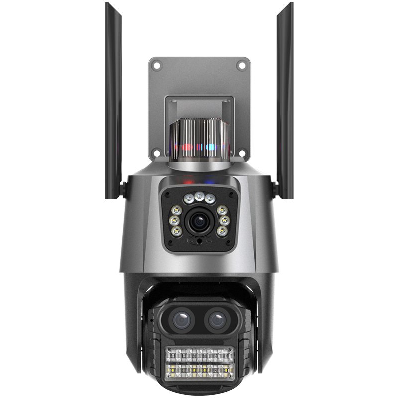ICsee 9MP Outdoor Waterproof Wifi Ptz Dome Camera With Ip66 Motion Detection full Color Night Vision Sd Card Storage And Cloud