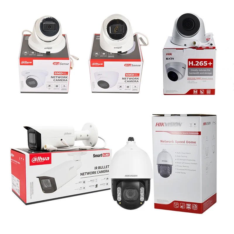 Dh Network Camera 2MP IPC-HFW1230S Mini-Bullet with IR English Version-Dahua IP Camera