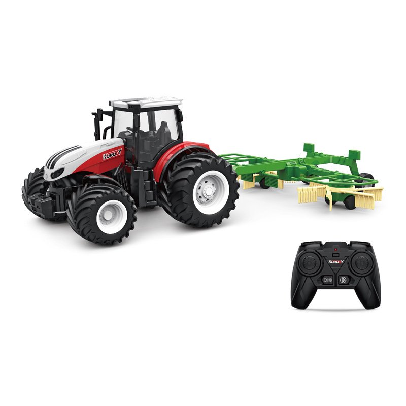 New selling 6 Channel 1/24 Remote Control Simulator Toy Mini Remote control Farm tractor supply Toys for kids