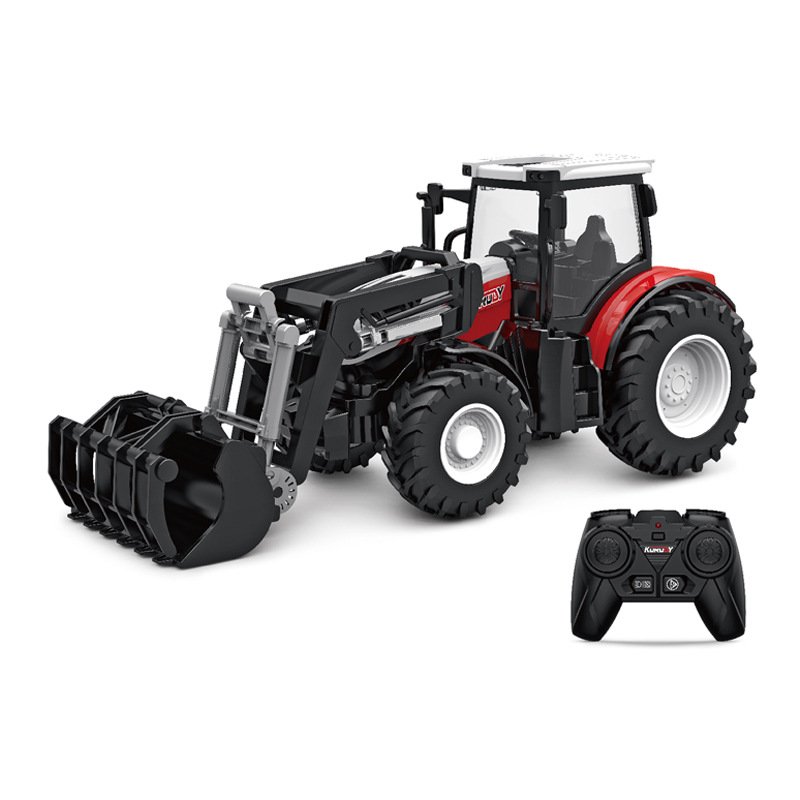 New selling 6 Channel 1/24 Remote Control Simulator Toy Mini Remote control Farm tractor supply Toys for kids