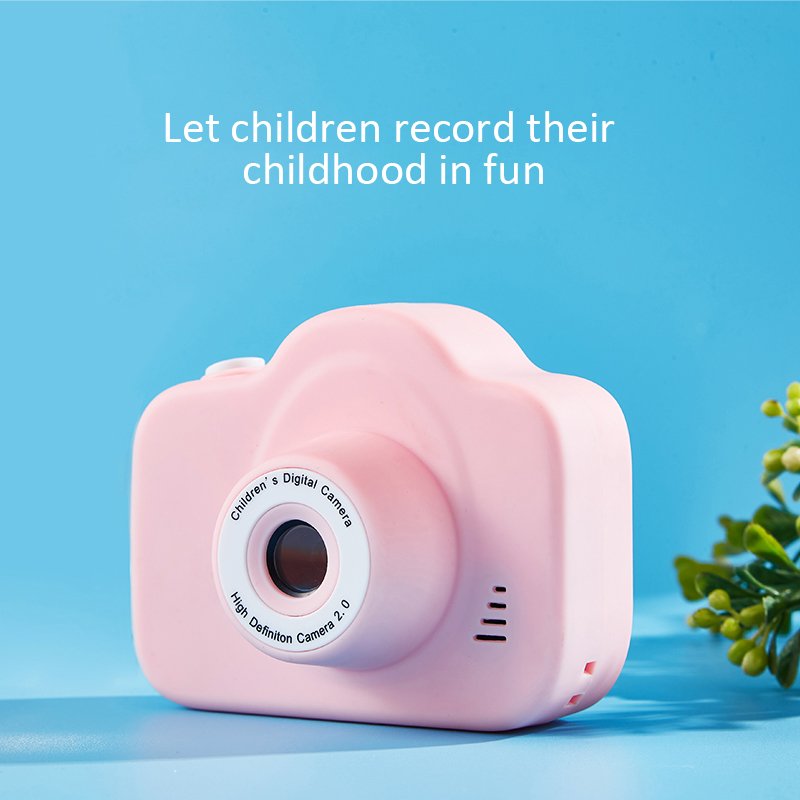 2022 Hotsale Public Mode Mini Camera 2.0 Inch Kids Video Digital Foto Camera Best Toy camera for Boys and Girls P4 VGA Microsd