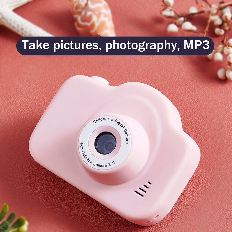 2022 Hotsale Public Mode Mini Camera 2.0 Inch Kids Video Digital Foto Camera Best Toy camera for Boys and Girls P4 VGA Microsd