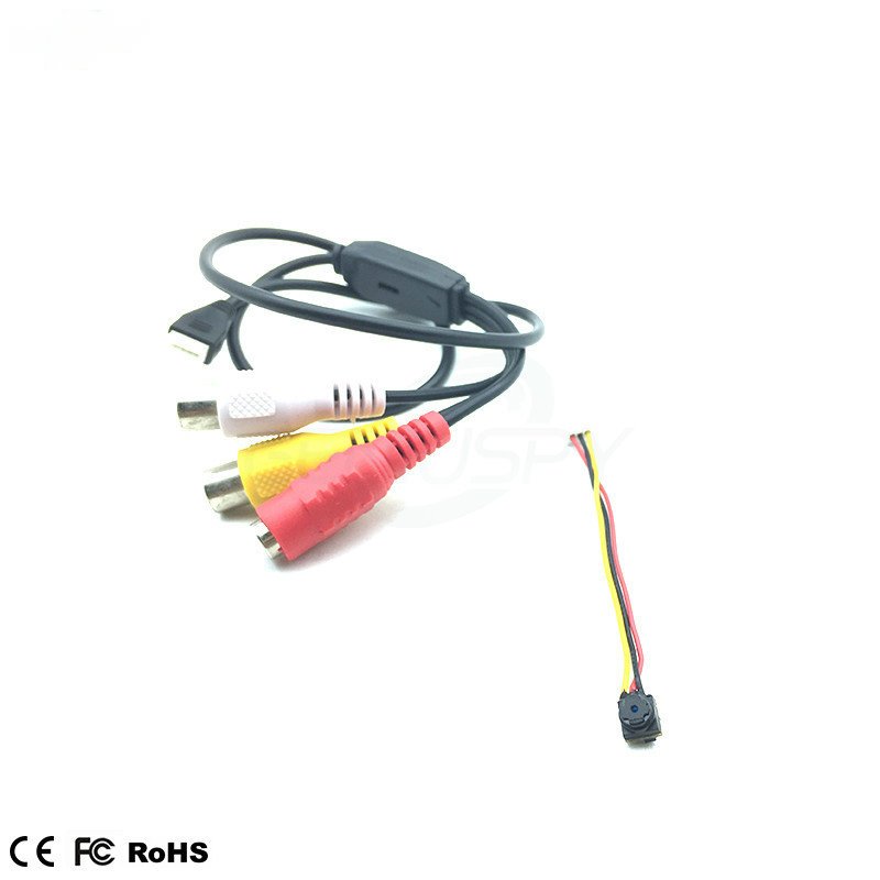1000TVL 0.001LUX 5mmx5mm CMOS Smallest cctv camera Analog Camera