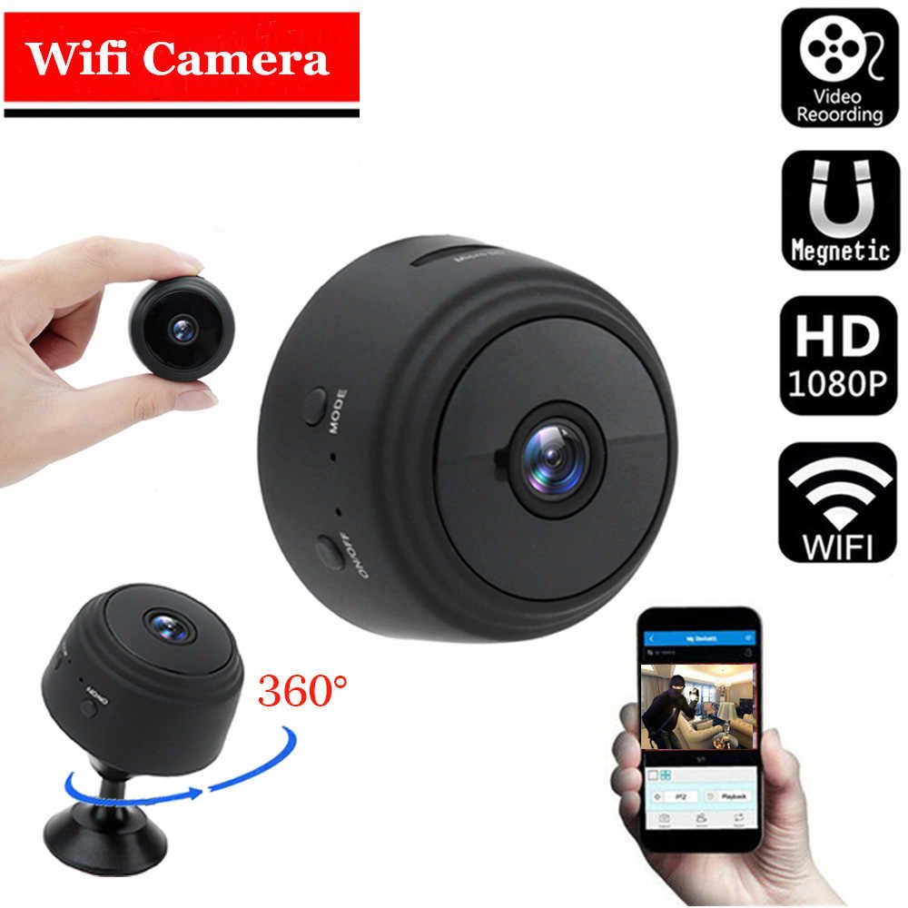 A9 Mini Camera 500Pcs Wireless hdiotcamer APP Wifi IP HD 720P DVR Night Vision House Security Indoor Outdoor
