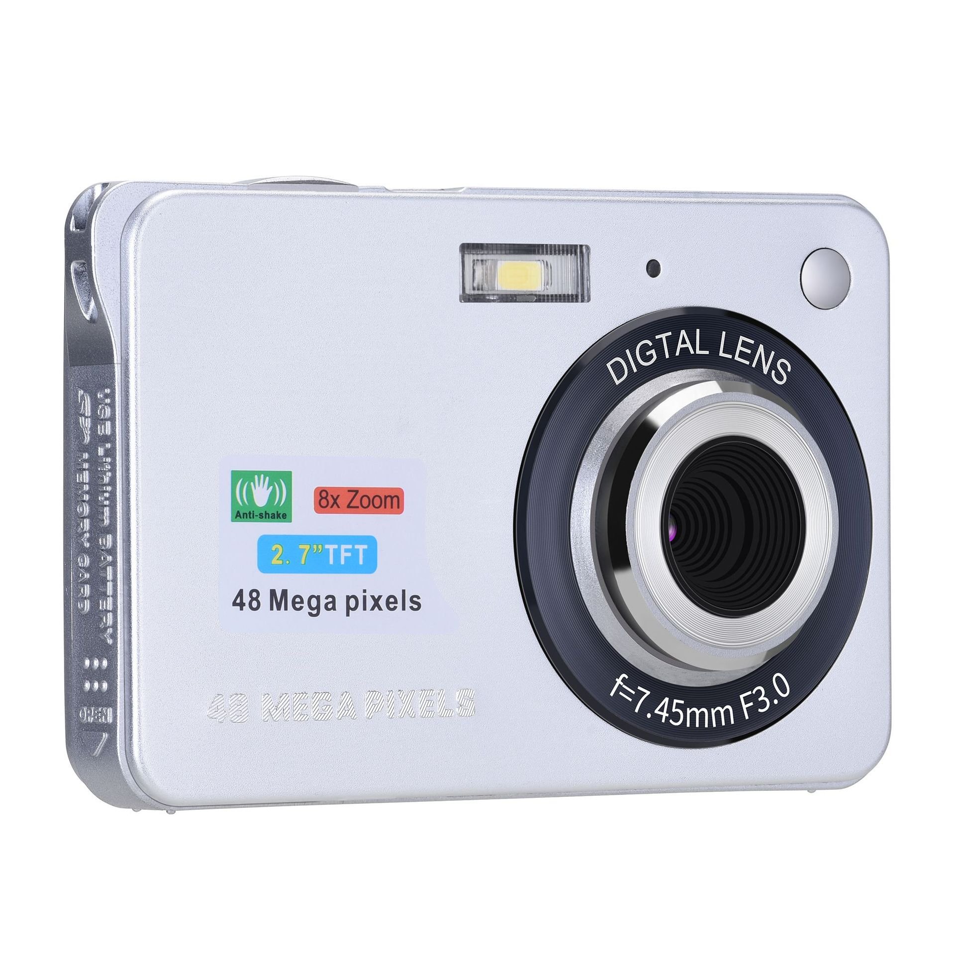 Good Quality Cheap Price 2.7K 48MP 8X Digital Zoom Photo Camera 2.7 inch Digital Cameras for Sale
