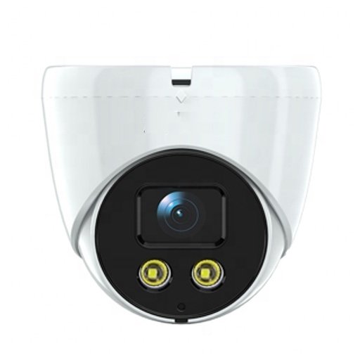 Dual-optical POE dome network camera with AI dual stream Fill-in light distance: up to 20 meters