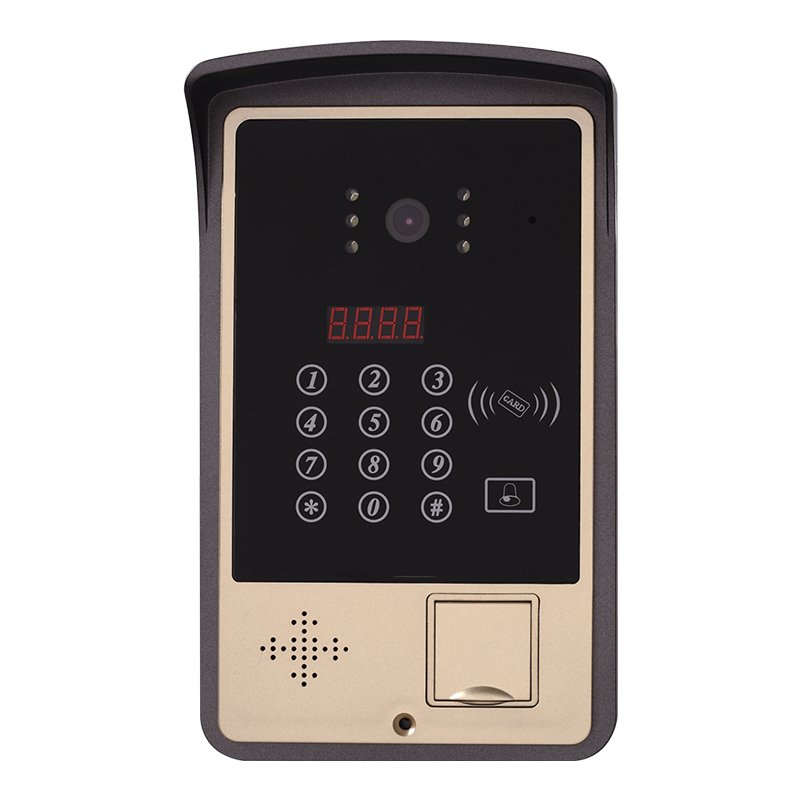 2022 New Smart Video Door Phone Intercom System 7 Inch TFT Touch Screen Ring Video Door Bell Waterproof TCP Network Villa