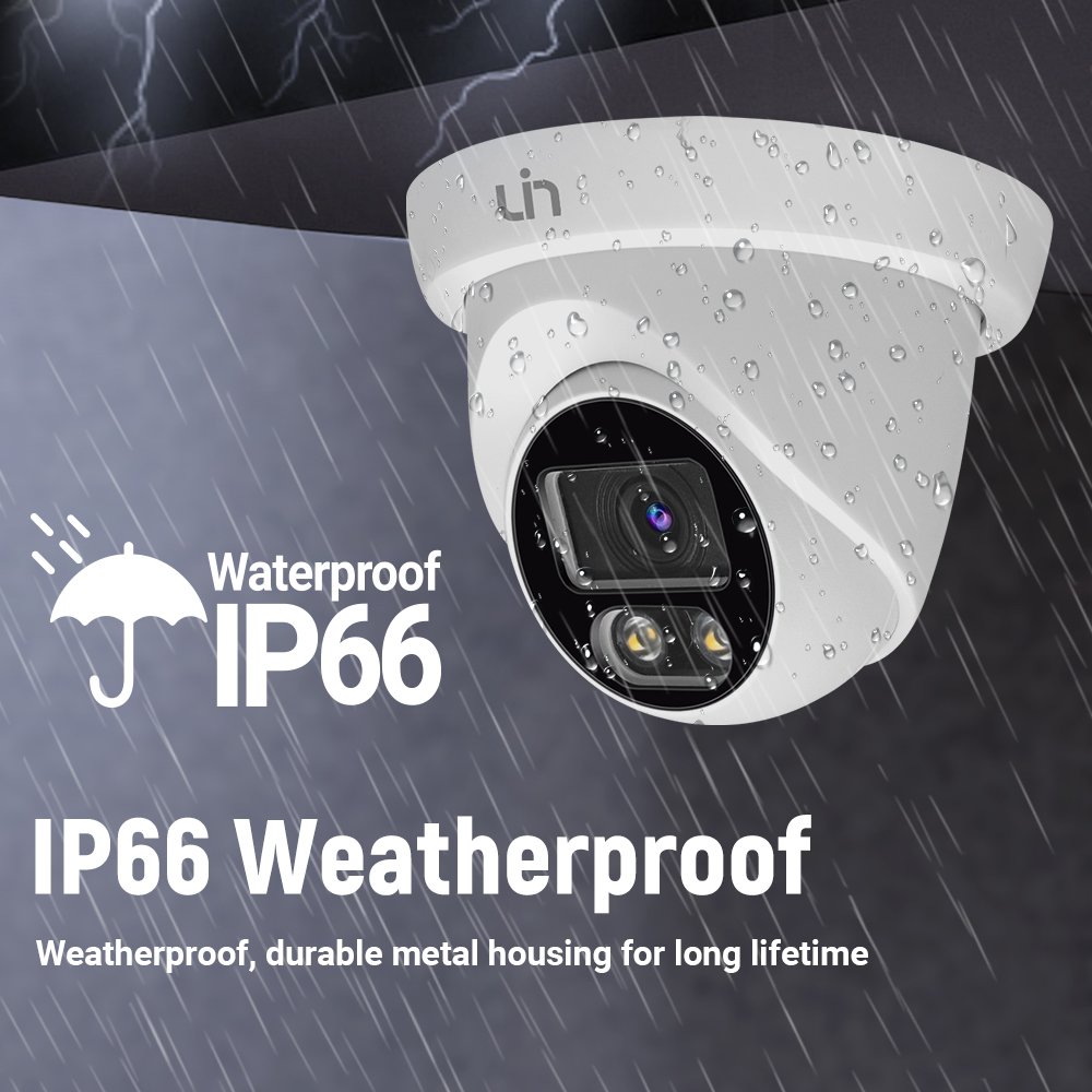 Best selling HDB-D35VU 5MP Analog Camera 4-IN-1 Build in Mic Coaxial ColorVu Fixed Len Bullet Camera System CCTV