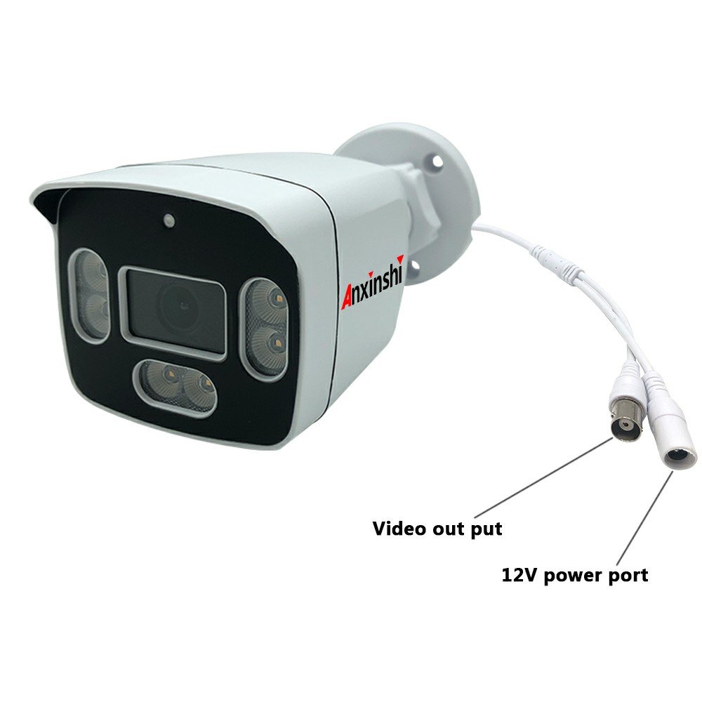 Promotional offer with 3.5 INCH 500g hard drive 4-way analog BULLET CAMERA kits waterproof cctv camera full color night vision
