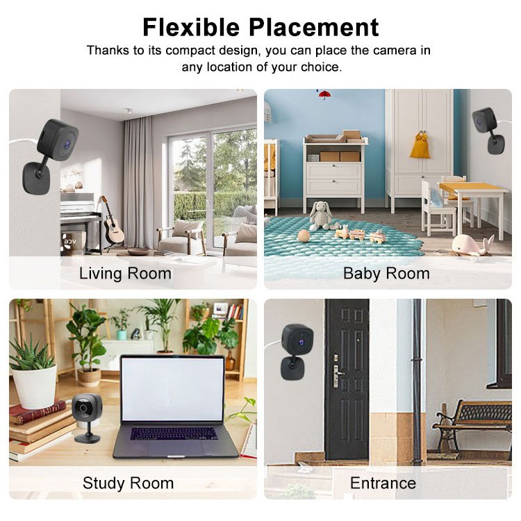 mini Camera IP Wifi Camera With Cloud Storage Function 3MP mini Camera