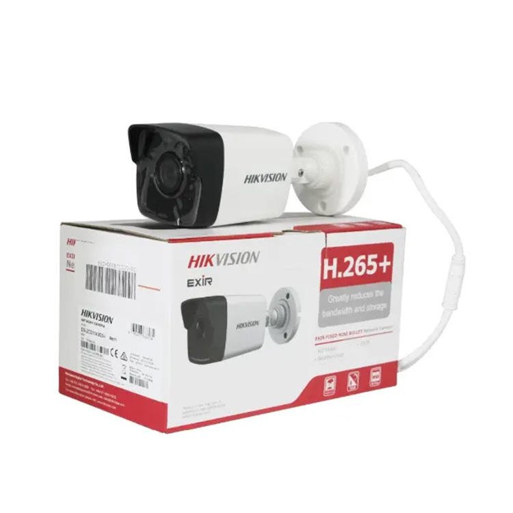 Hik 2MP Original Genuine Network IP Camera DS-2CD1023G0E-I POE with 30M Infrared Motion Detection for Indoor Outdoor CCTV Video