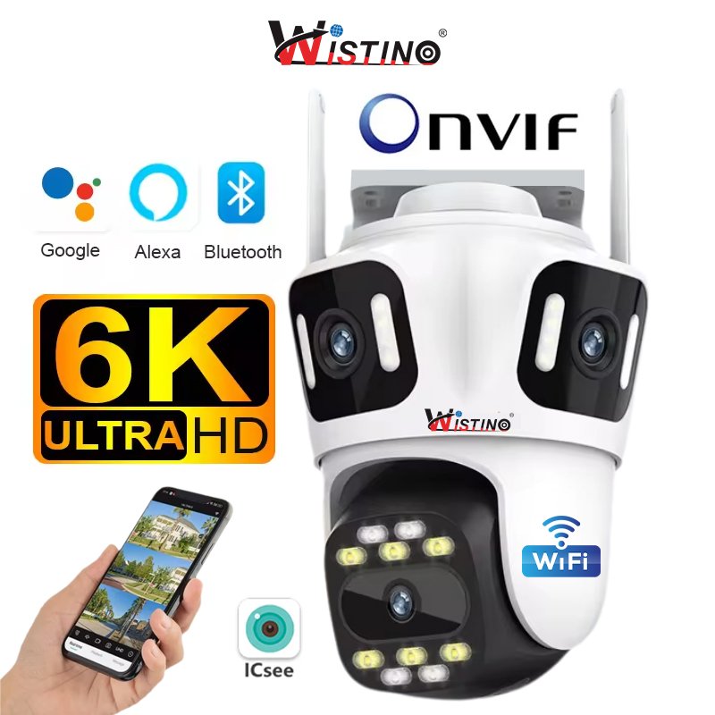 Wistino wireless ai camera for security and surveillance color night vision motion detection wifi camera