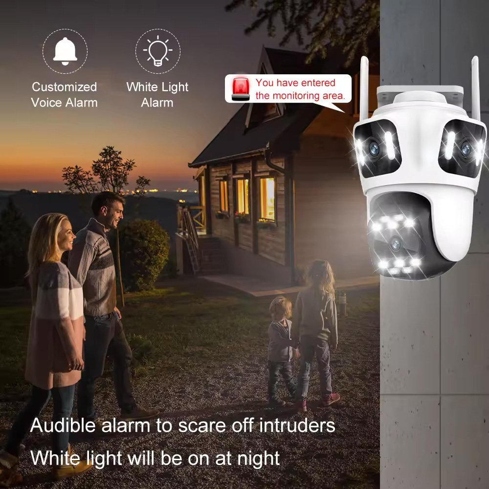 Wistino wireless ai camera for security and surveillance color night vision motion detection wifi camera