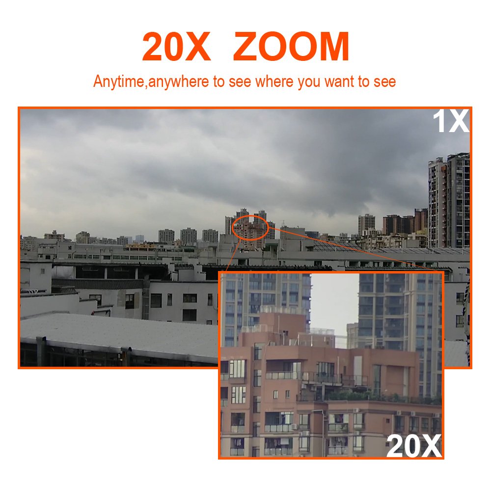 CVBS/AHD/TVI/CVI HD-SDI 2mp Analog Camera WDR 3D-NR OSD ICR Box Camera 20X Zoom Outdoor 1080p Box Camera