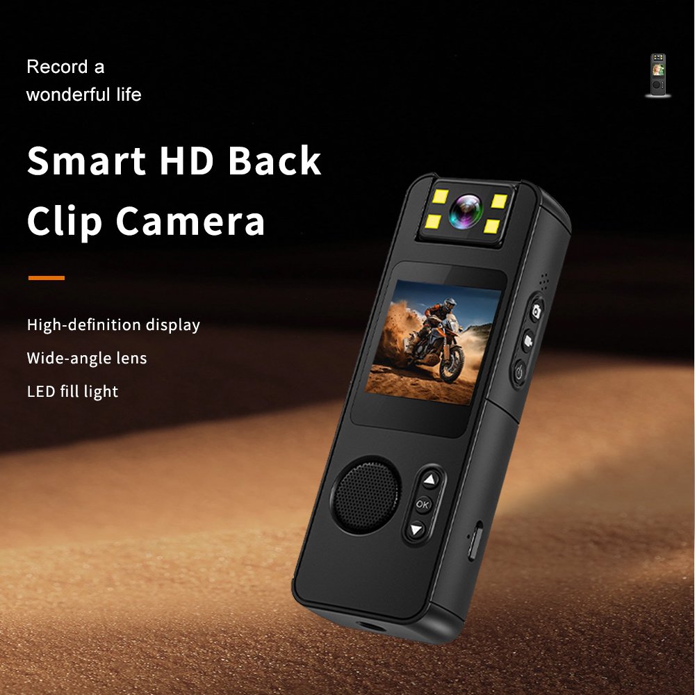 QZT 1080p Body Worn Mini Camera Digital Video Recorder Camcorder Video Audio Night Vision Motion Detection Law Enforcement